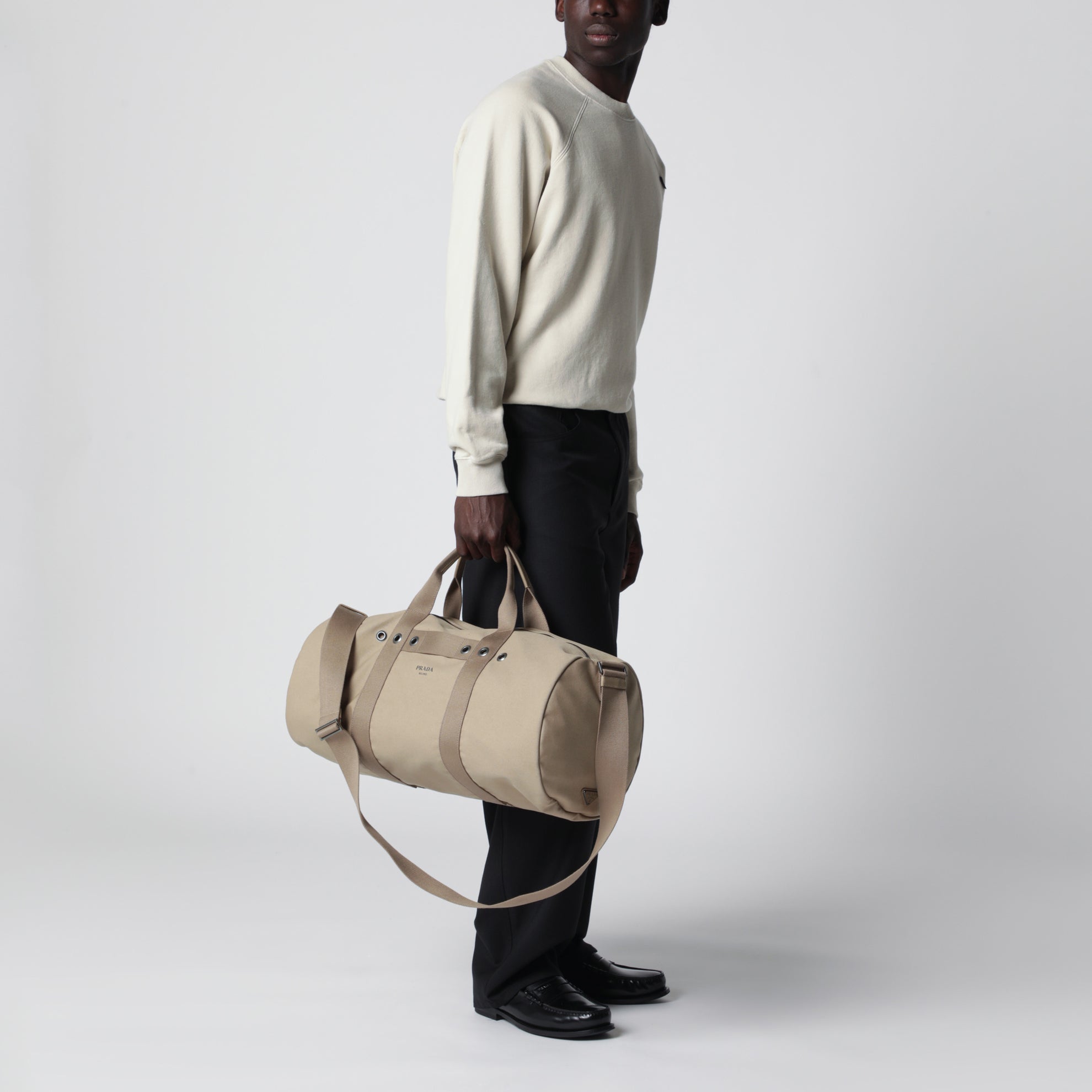 Reisetasche aus Canvas in Wüstenfarbe