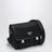 Borsa a spalla nera in Re-Nylon e Saffiano