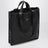 Borsa shopping in nappa nera