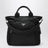 Borsa shopping in Re-Nylon e Saffiano nera
