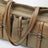 Sac shopping Prada Route large en toile et cuir kaki