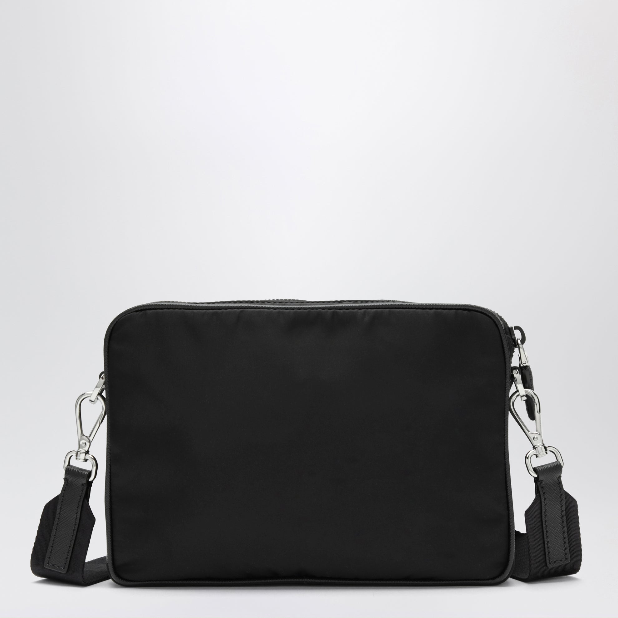 Black Re-Nylon cross-body bag