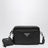 Borsa a tracolla in pelle Saffiano nera