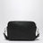 Borsa a tracolla in pelle Saffiano nera