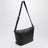 Black leather shoulder bag
