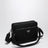Borsa a tracolla in Re-Nylon e pelle nera