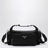 Black Re-Nylon and Saffiano shoulder bag