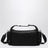 Black Re-Nylon and Saffiano shoulder bag