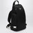 Zaino monospalla nero in Re-nylon