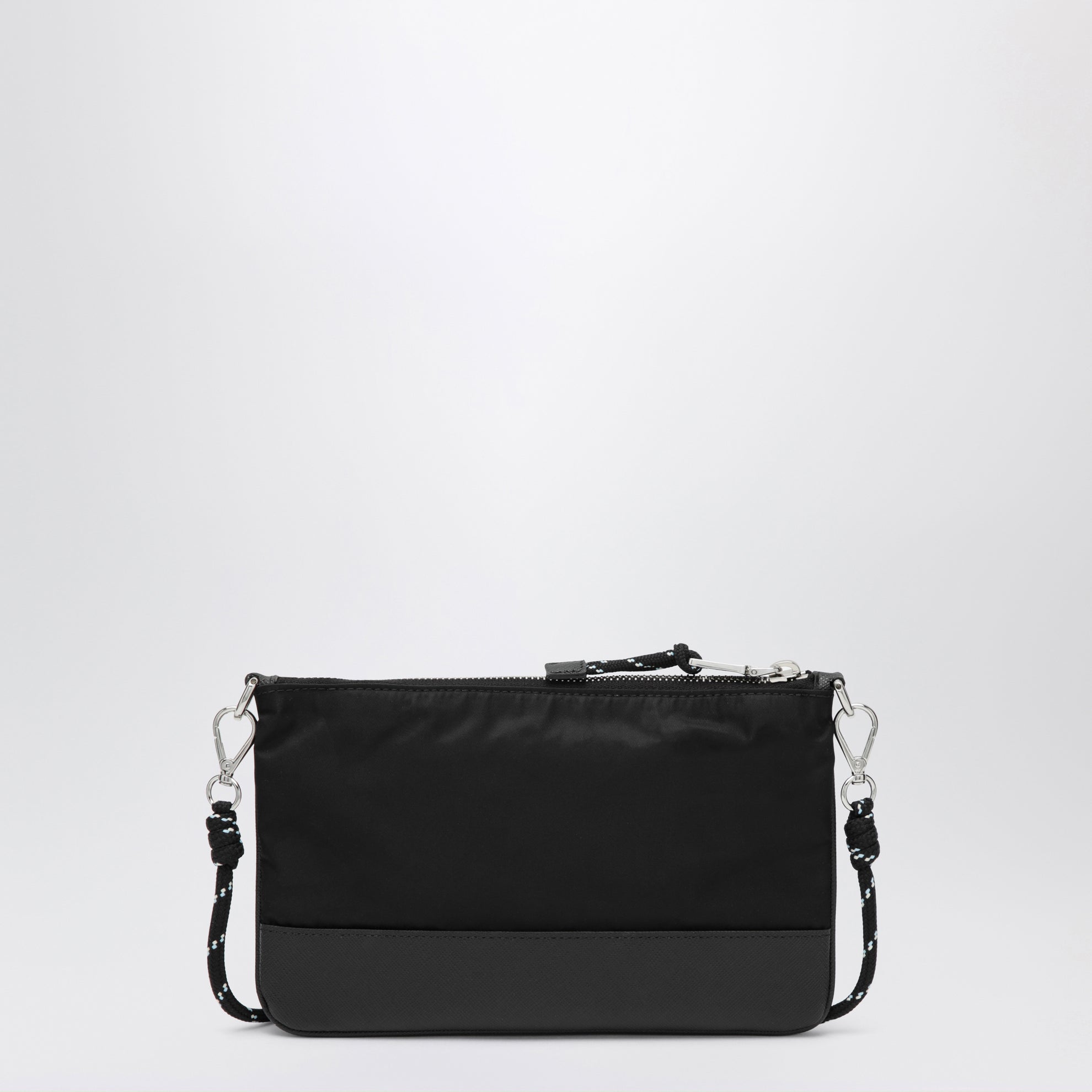 Prada Speedrock smartphone holder in black Re-Nylon