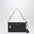 Black aged leather pouch