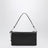 Black aged leather pouch