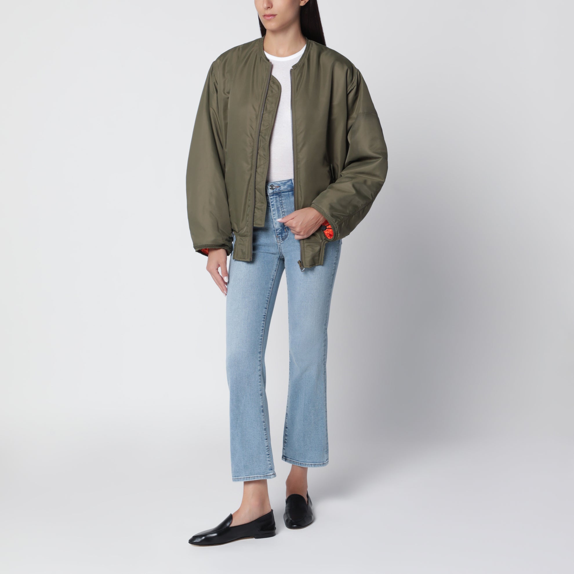 The Reboot Crop Jeans in Lark Hellblau