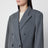 Margot langer Blazer aus grauem