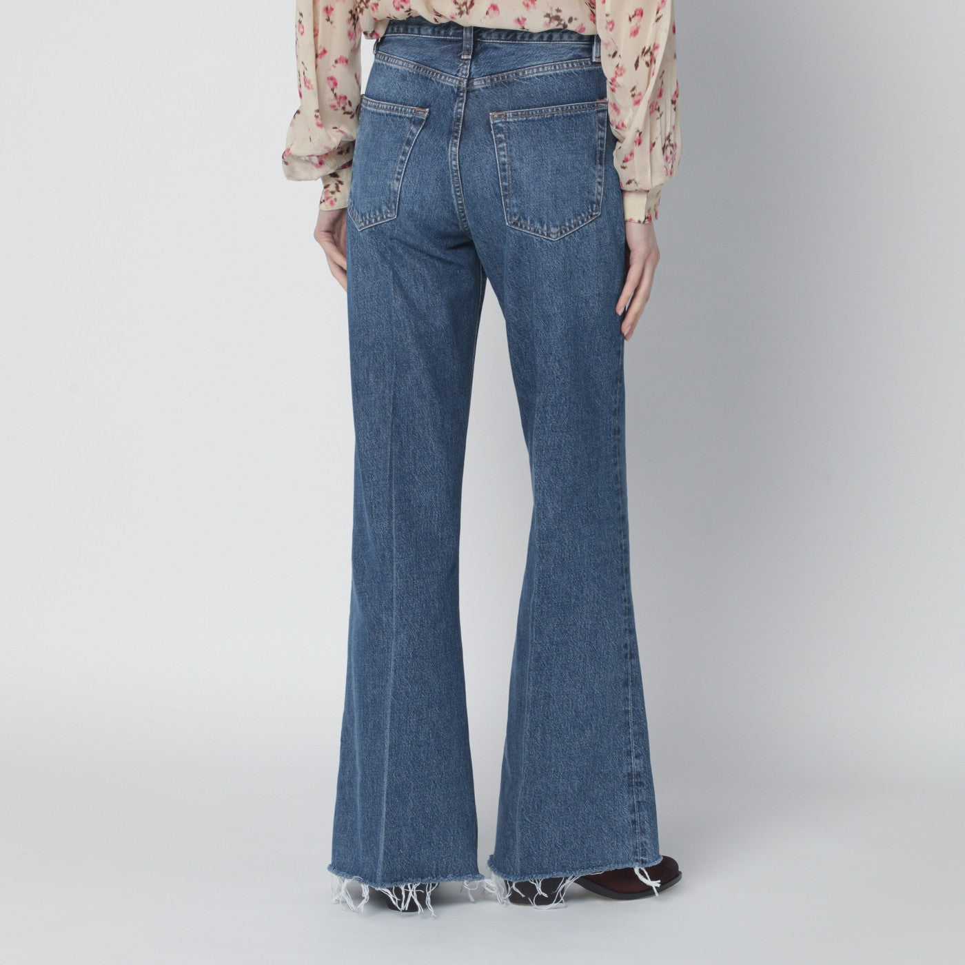 The Lax blue jeans in regenerated denim