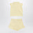Light yellow two-piece cotton set