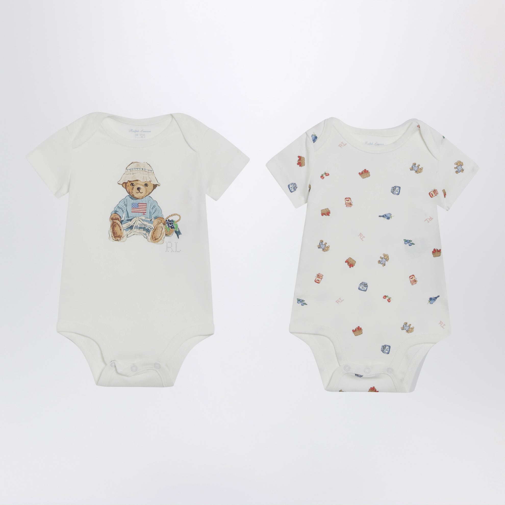 Set aus zwei Polo Bear Baumwollbodys