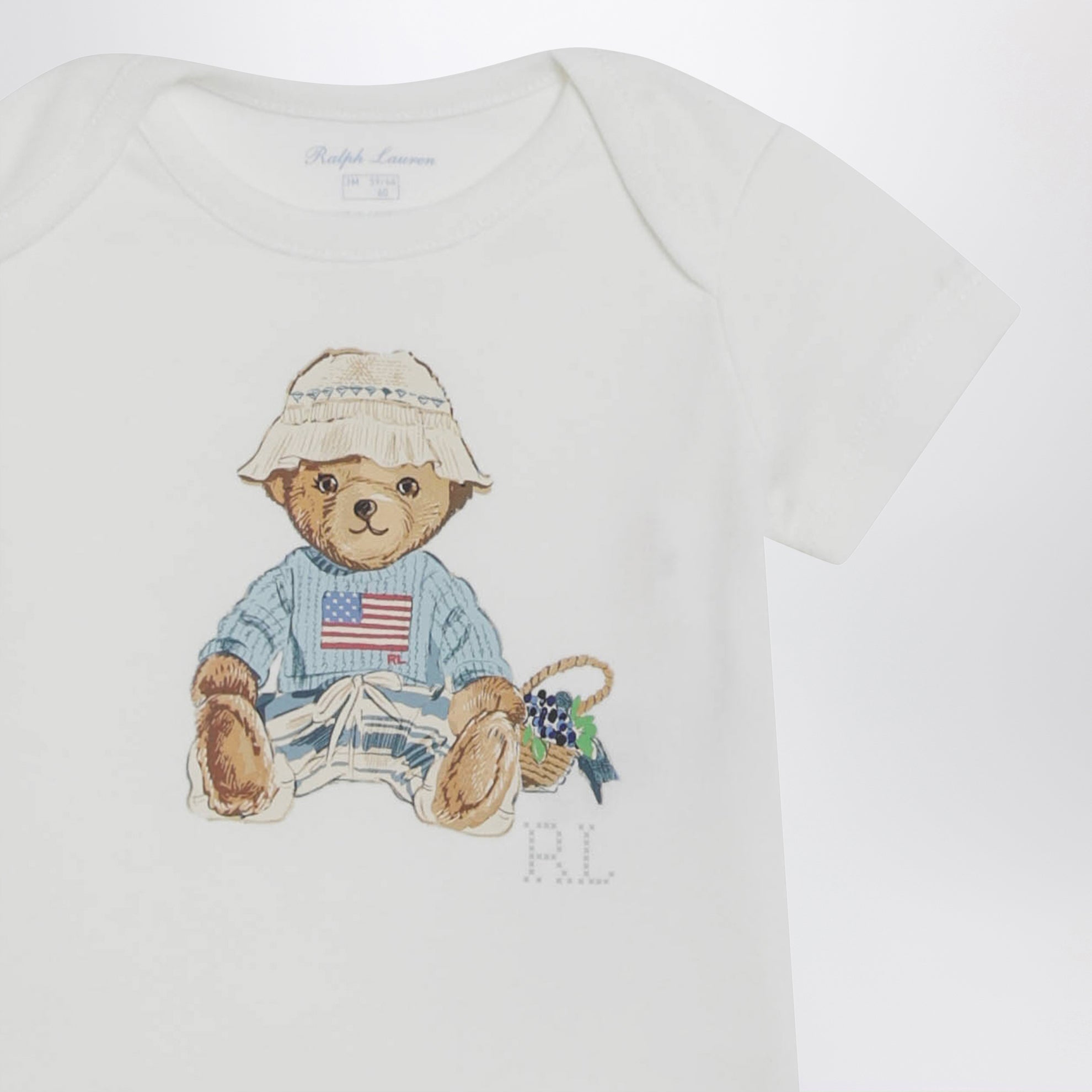 Set aus zwei Polo Bear Baumwollbodys