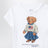White cotton Polo Bear T-shirt