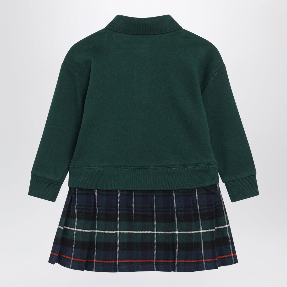 Polo Bear Sweatshirt-Kleid mit Faltenrock