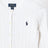 Cardigan in cotone a trecce sottili bianco