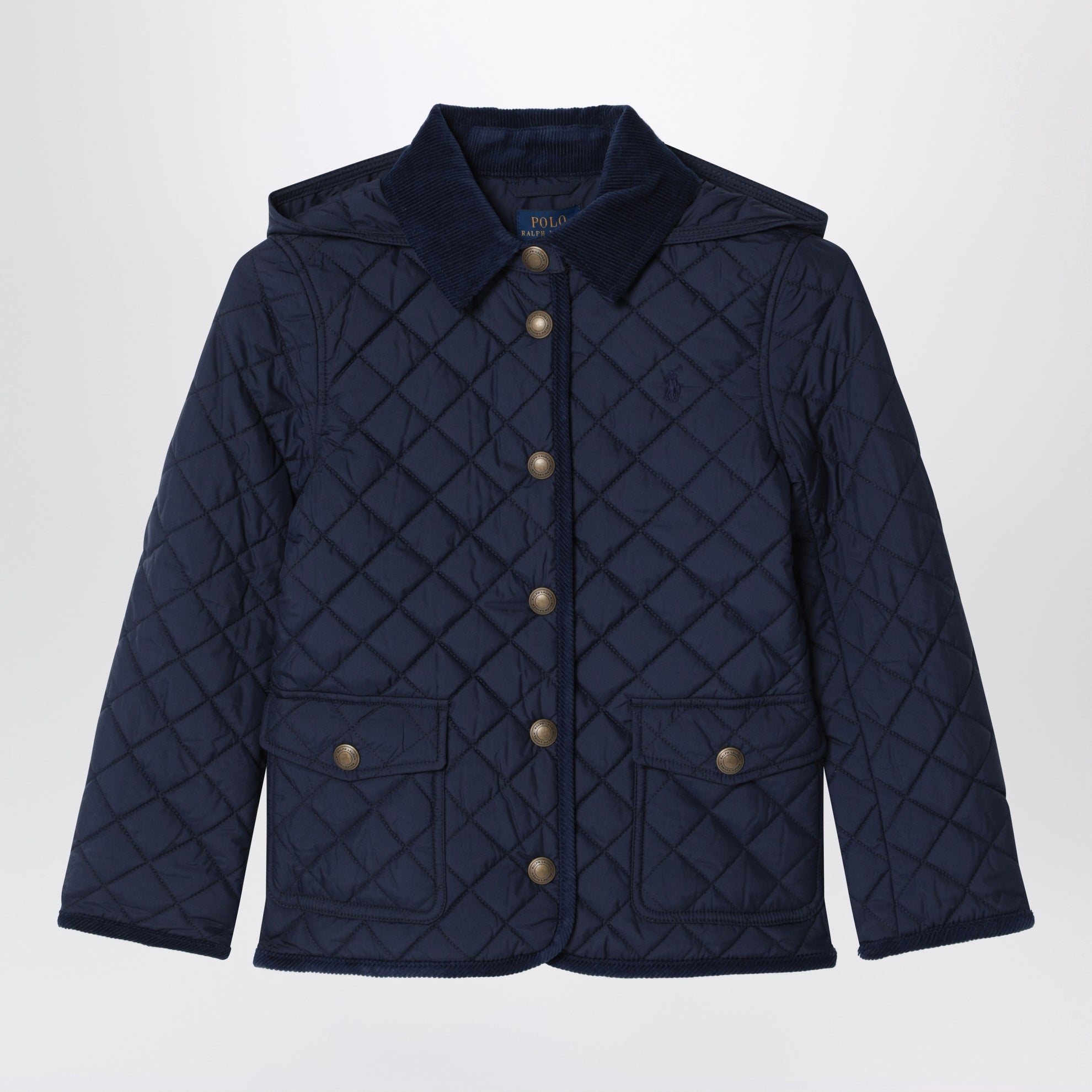 Barn jacket trapuntata navy