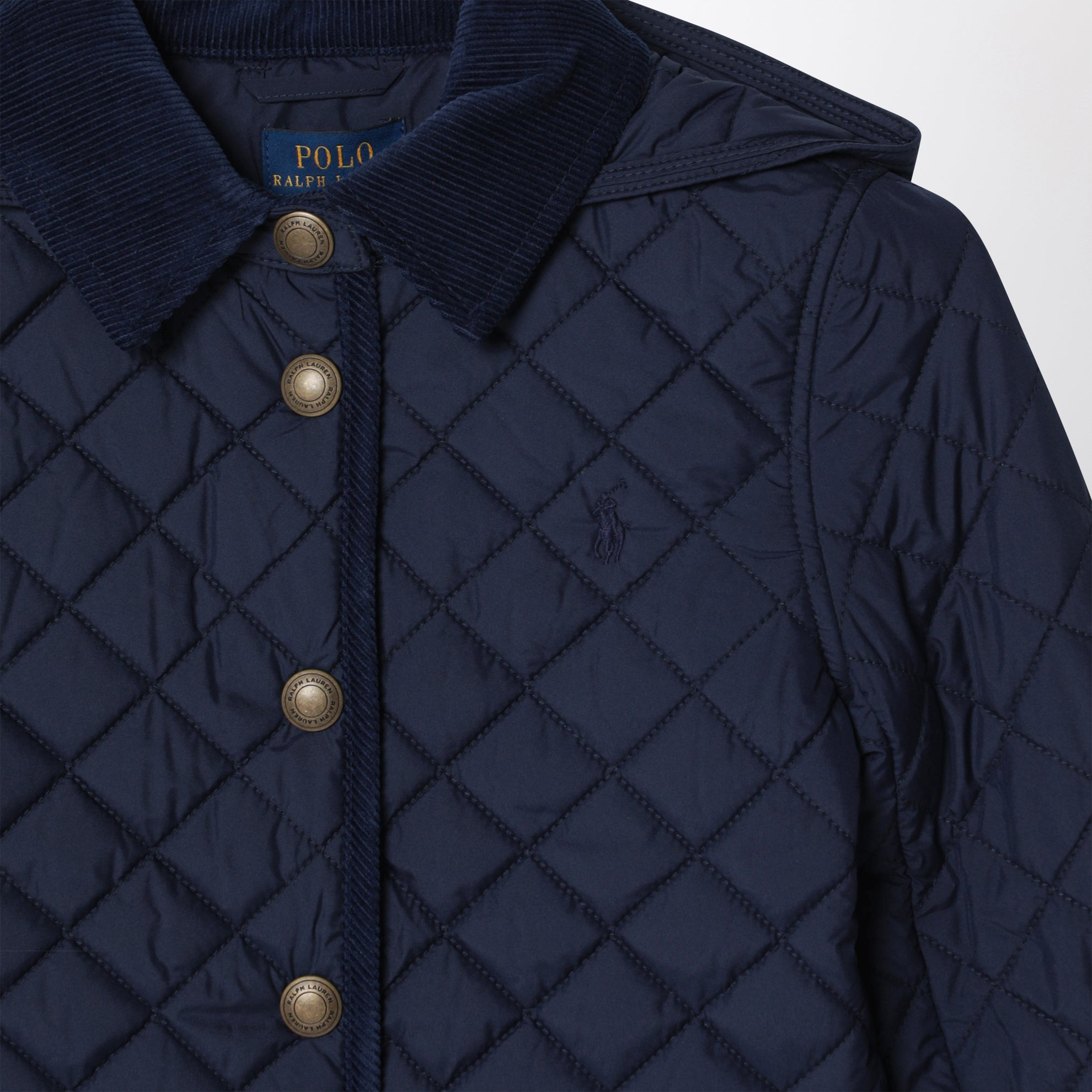 Barn jacket trapuntata navy