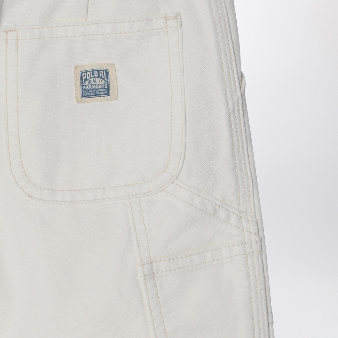 White cotton trousers