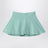 Aquamarine cotton mini skirt