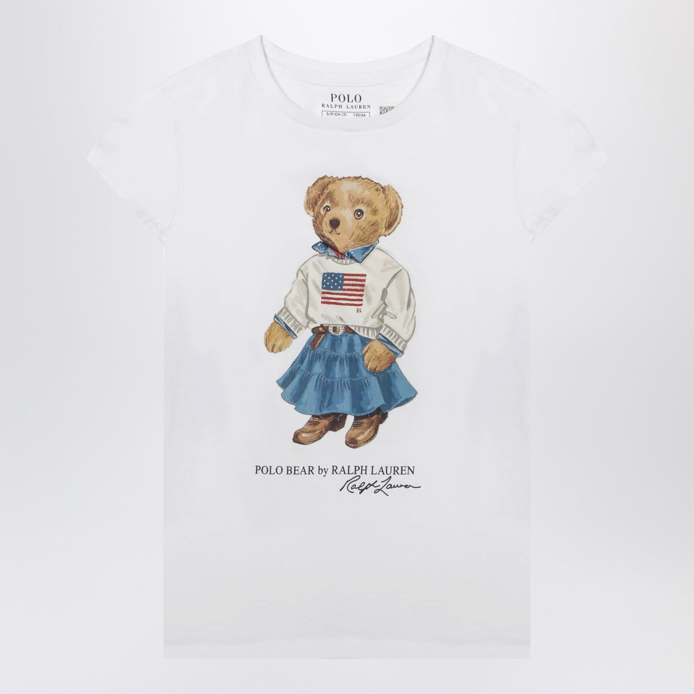 White Polo Bear T-shirt