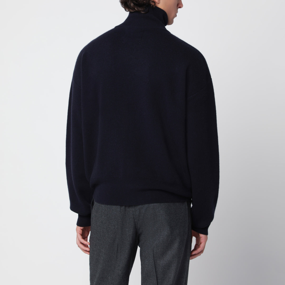Navy N°319 Xtra Out cardigan in cashmere