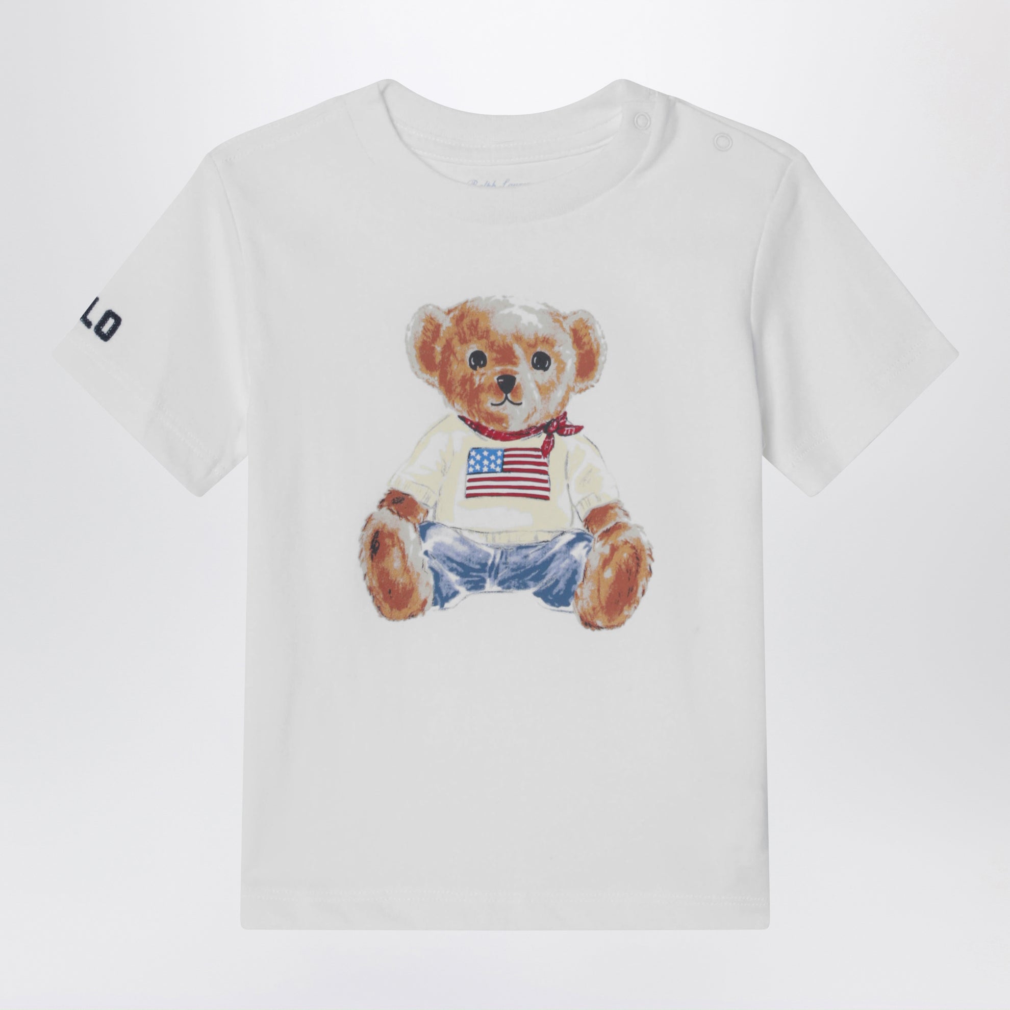 T-shirt blanc Polo Bear