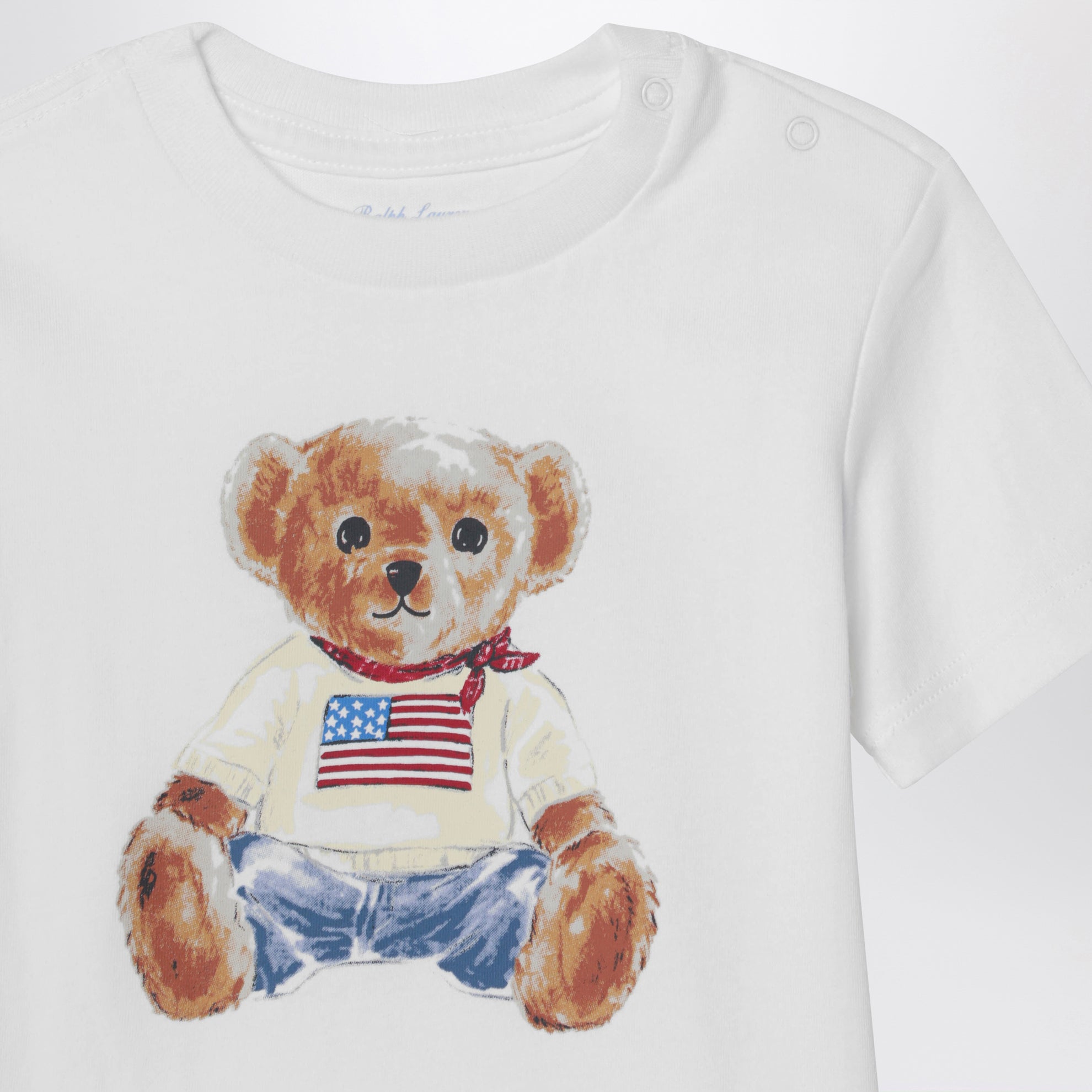T-shirt blanc Polo Bear