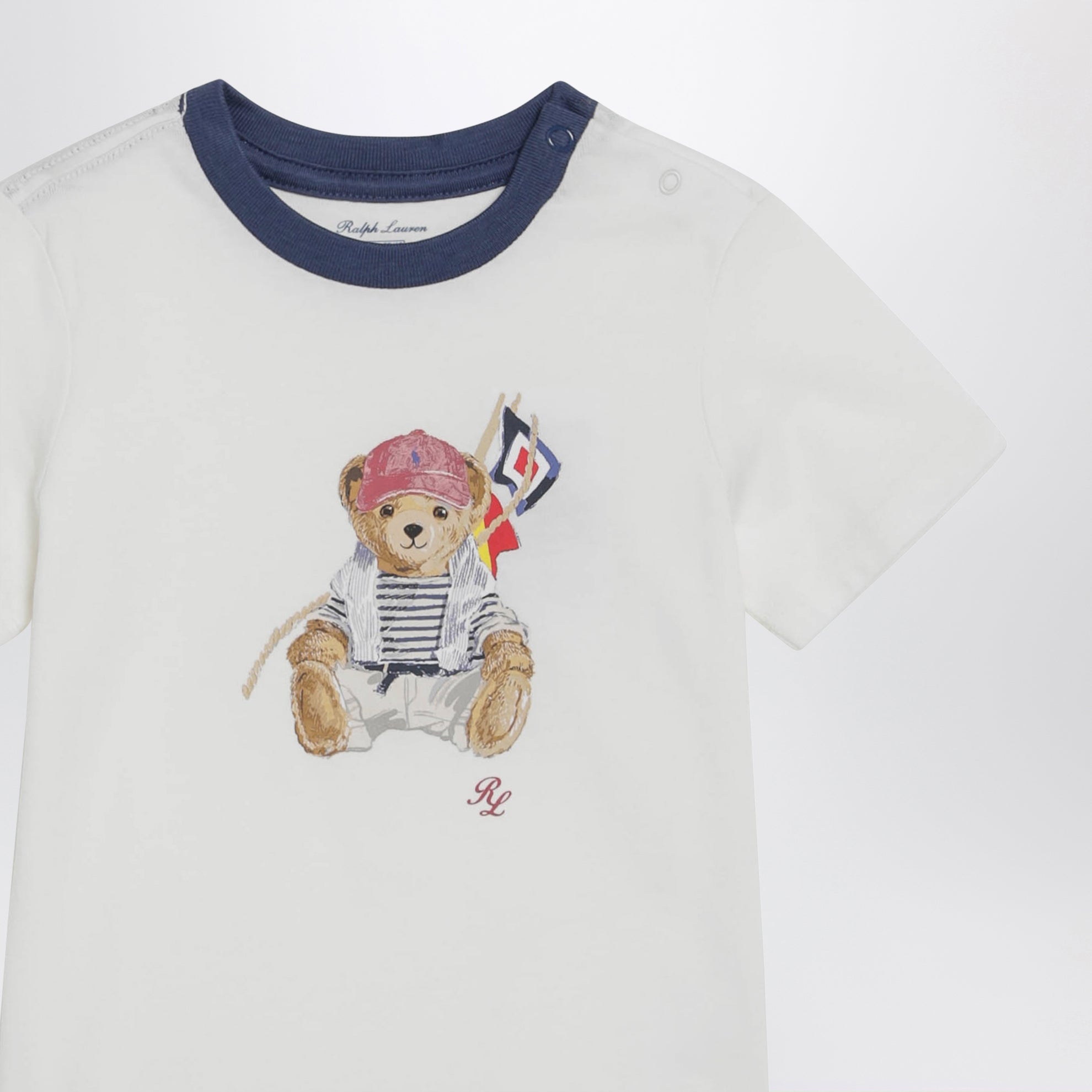 Ensemble deux pièces Polo Bear blanc/bleu