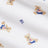 Set tre pezzi Polo Bear bianco in cotone