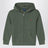 Olive green hooded sweatshirt