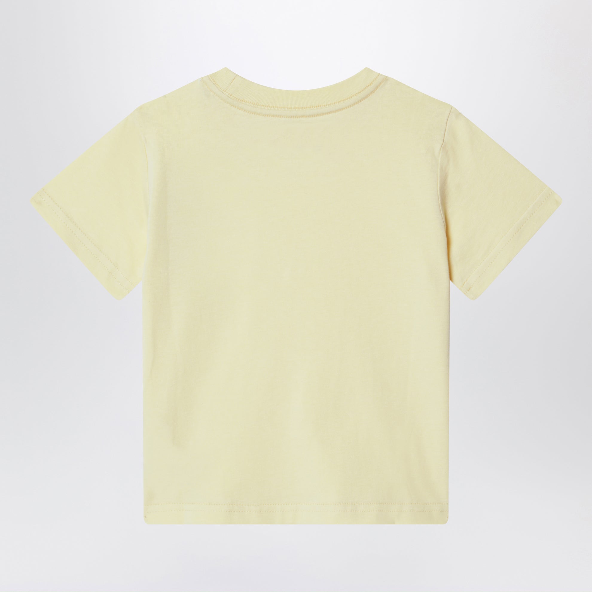 T-shirt gialla in cotone