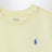 T-shirt gialla in cotone