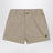 Khaki cotton shorts