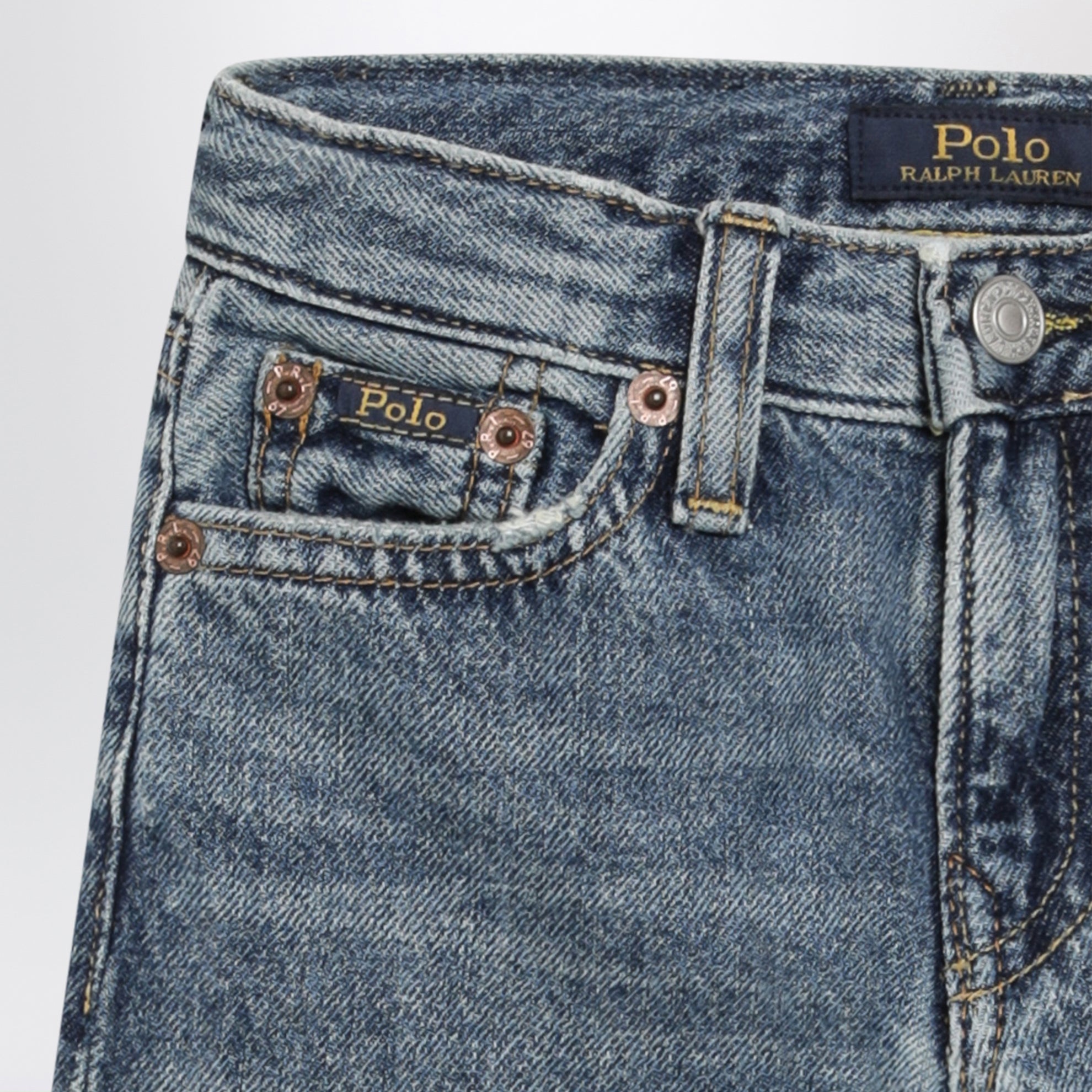 Jean relaxed Lynwood en denim indigo