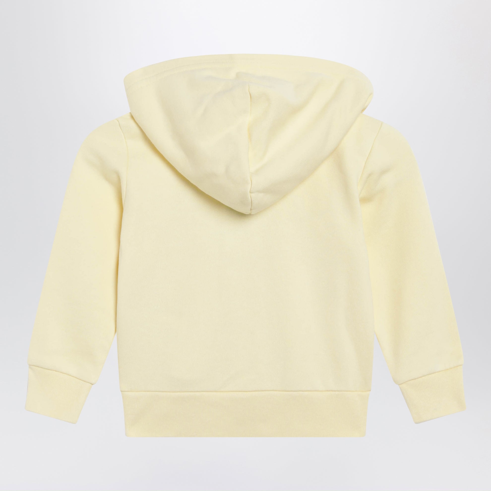 Sweat zippé jaune clair
