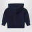 Marineblaues Sweatshirt mit Reißverschluss