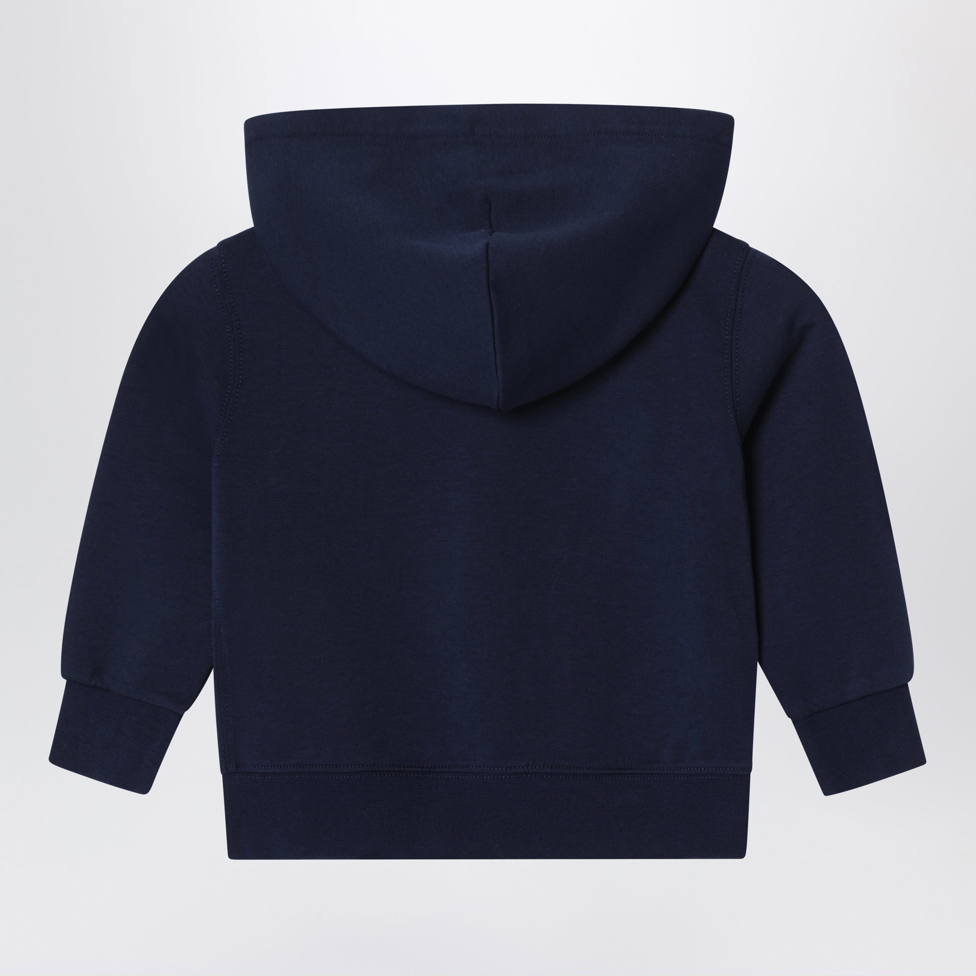 Marineblaues Sweatshirt mit Reißverschluss