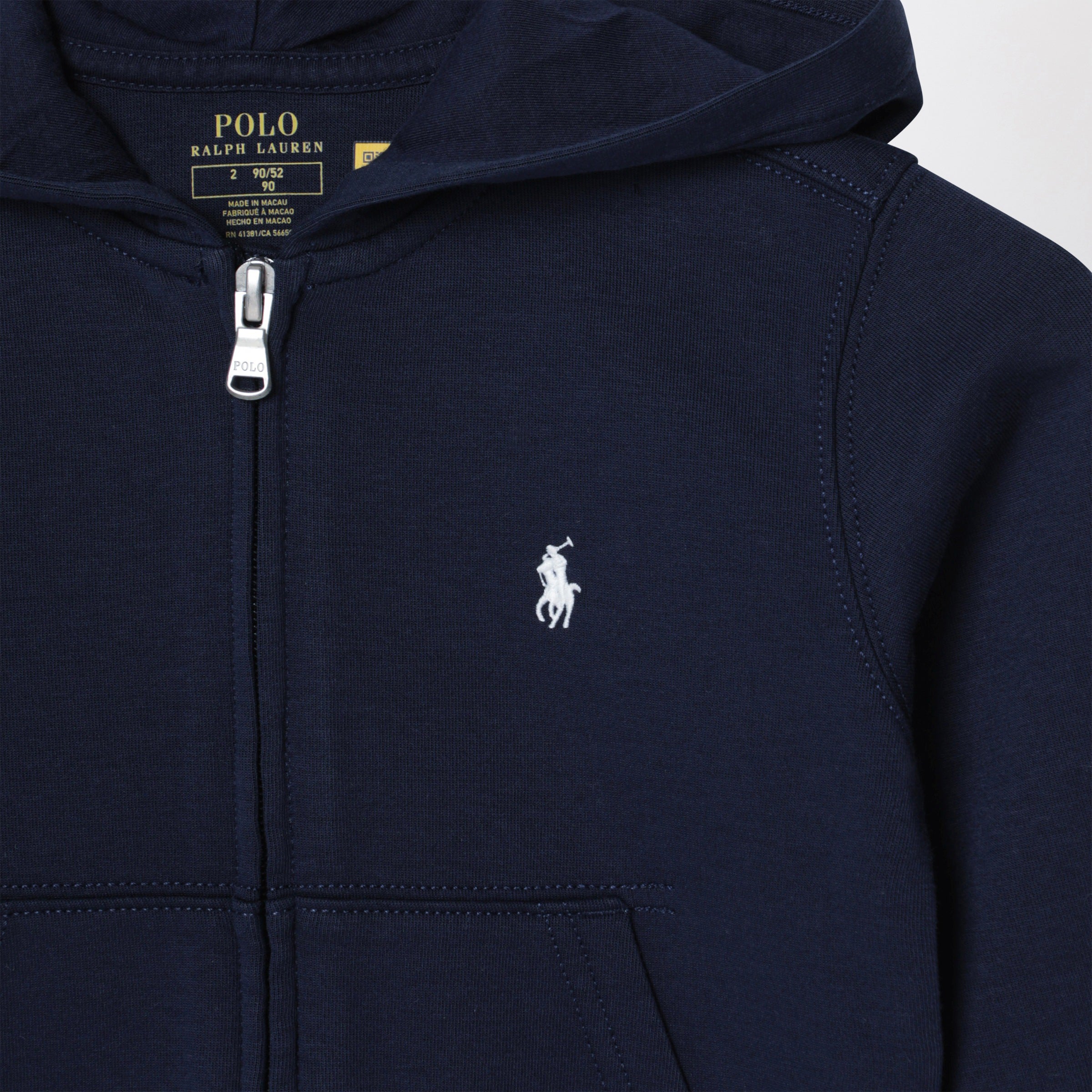 Polo Ralph Lauren Navy blue zip-up sweatshirt | TheDoubleF