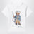 Weißes Polo Bear T-Shirt aus Baumwolle