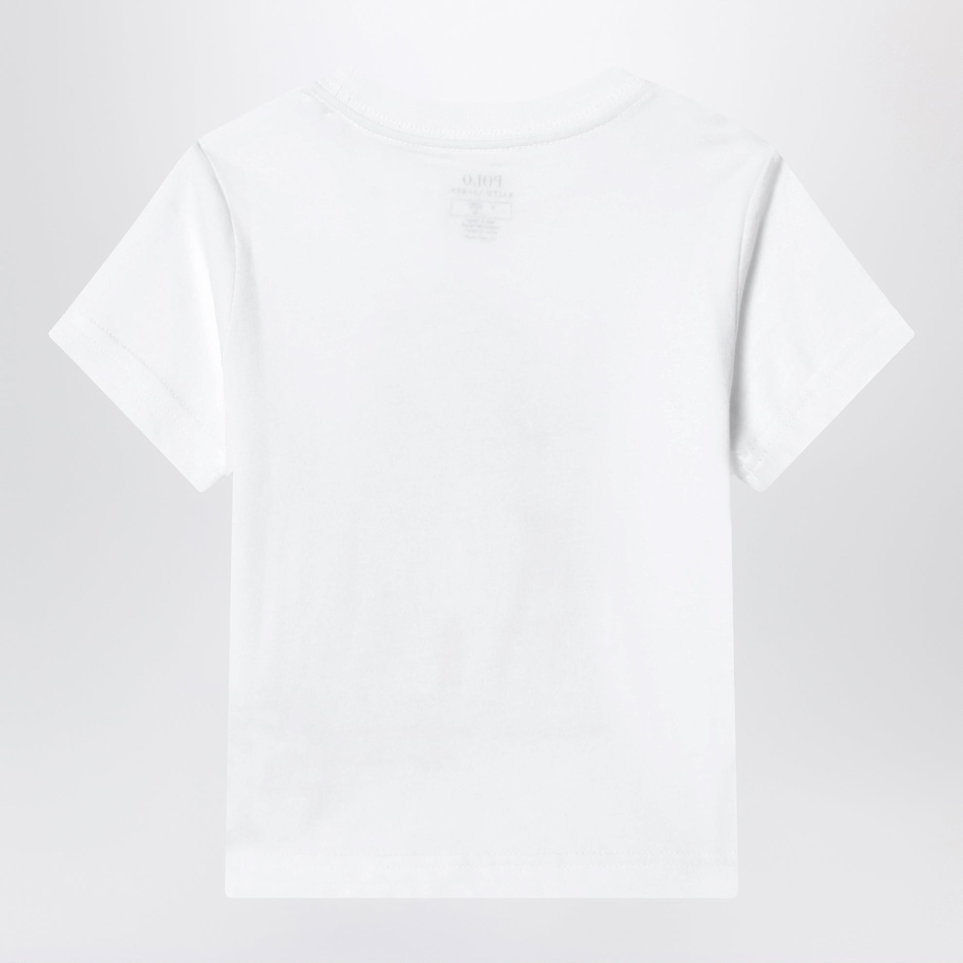 Weißes Polo Bear T-Shirt aus Baumwolle