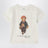 T-shirt en coton Polo Bear couleur crème