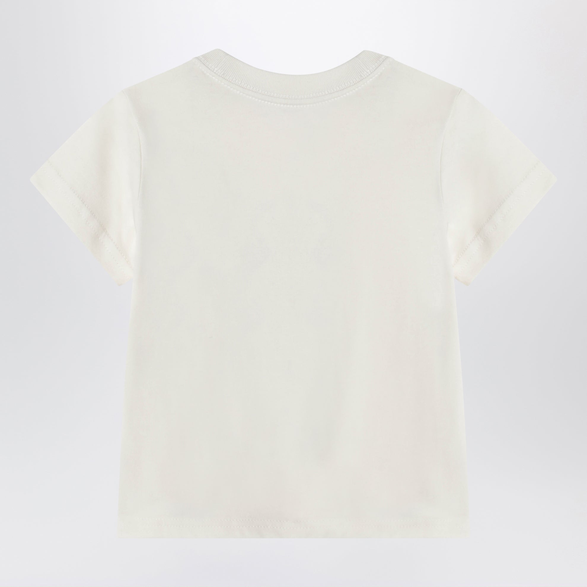 T-shirt en coton Polo Bear couleur crème