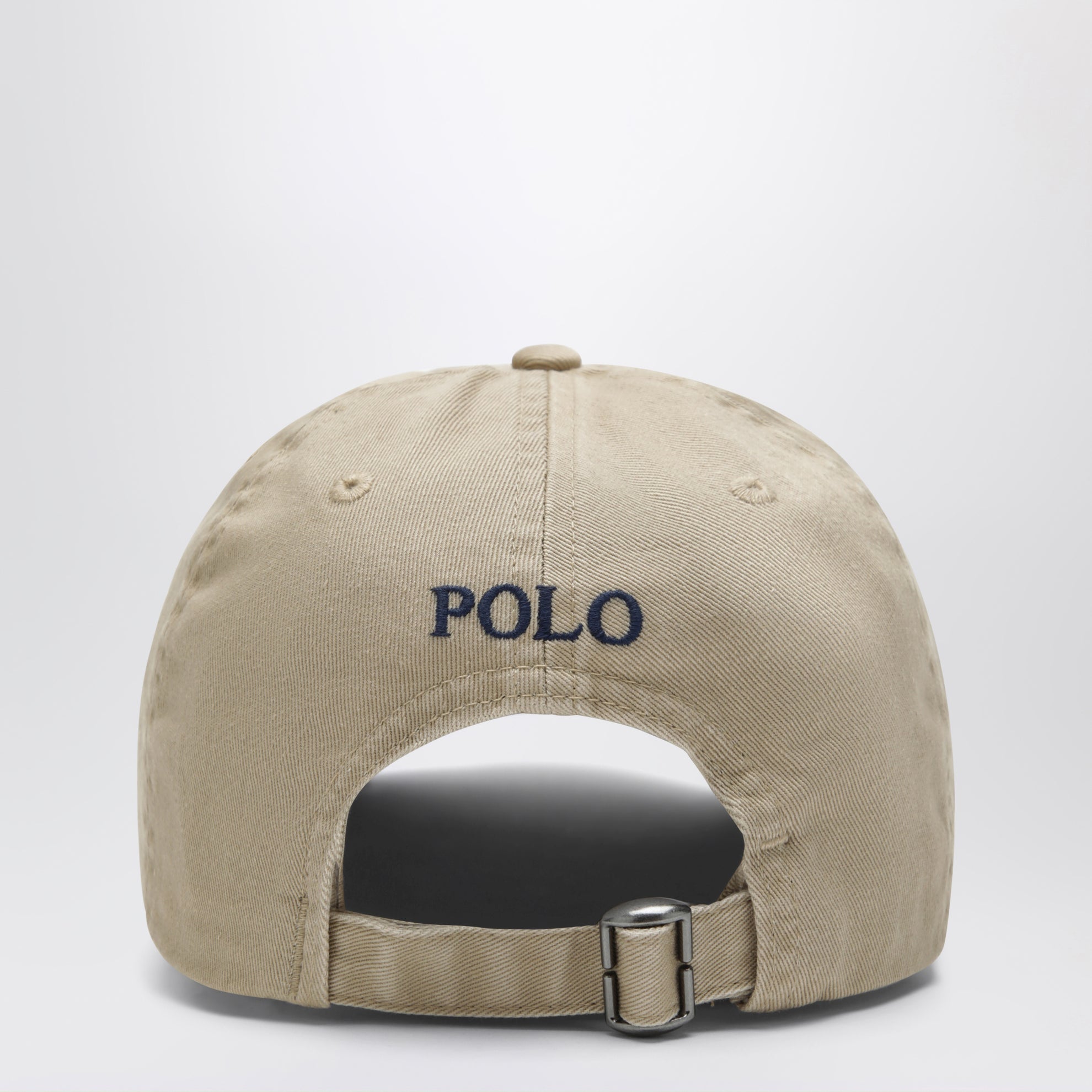 Cappello da baseball kaki in cotone