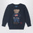 Maglione Polo Bear blu navy in cotone
